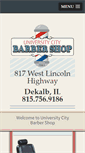 Mobile Screenshot of barbershopdekalb.com